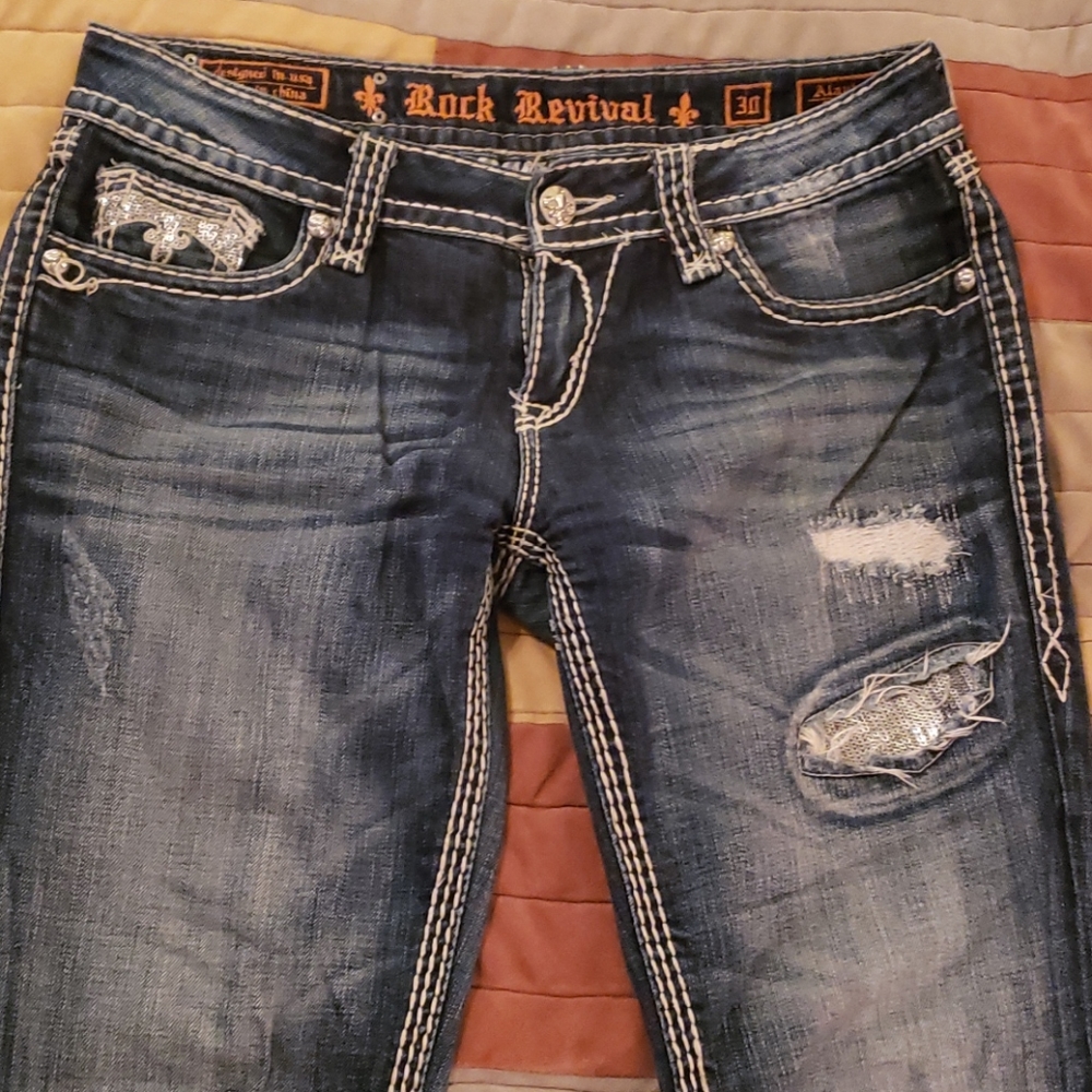 Rock Revival- Atlanis Boot Cut Jeans
